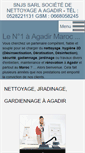 Mobile Screenshot of nettoyage-maroc.com